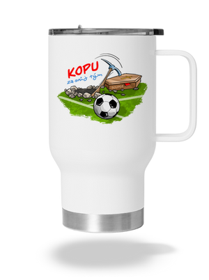 Kopu za svůj tým termohrnek White