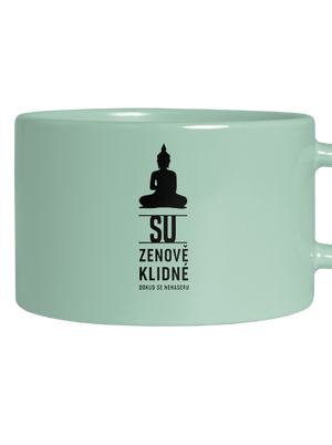 Su zenově klidné hrnek makronka Mint Macaron