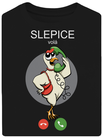 Slepice volá unisex tričko oversized Black