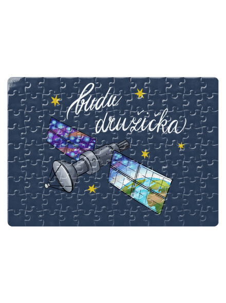 Budu družička puzzle White