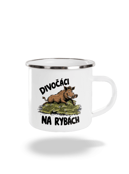 Divočáci na rybách plecháček White