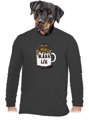 Kávalír pánské dlouhý rukáv Dark Grey