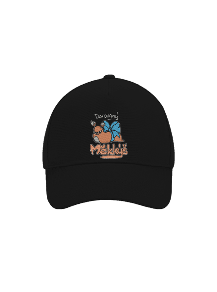 Darovaný měkkýš kšiltovka baseballka Black