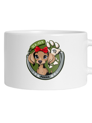 Psí horoskop: Panna hrnek makronka White