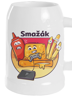 Smažák půllitr White