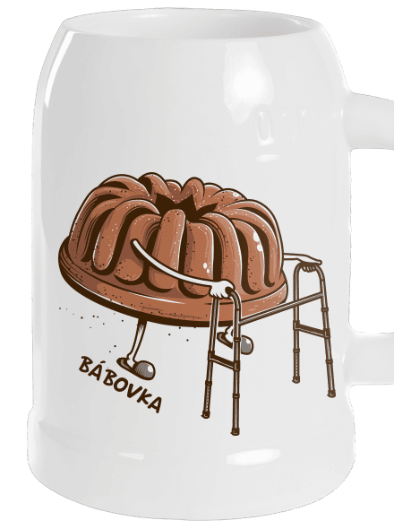 Bábovka půllitr White