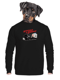 unisex mikina bez kapuce