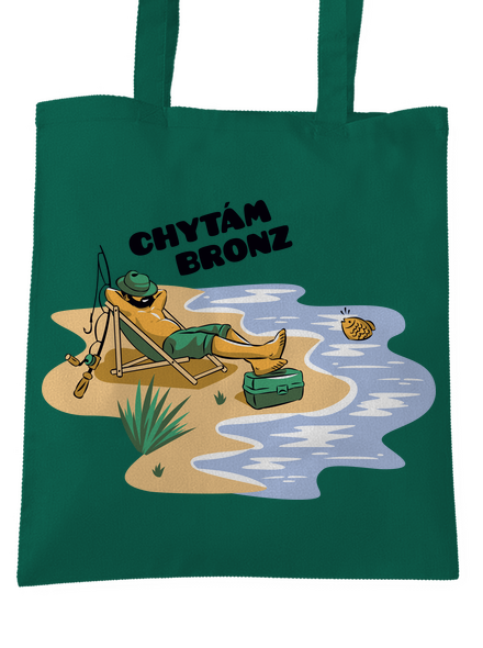 Chytám bronz taška Bottle Green WM