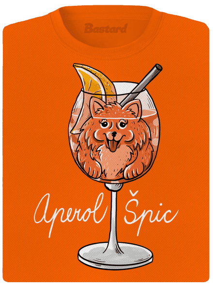 Aperol Špic dámské sportovní tričko Neon Orange