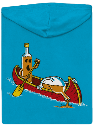 Rumáci dámská mikina na zip Blue Atol