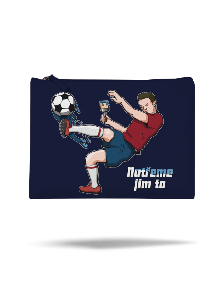 Natřeme jim to - Fotbal taštička French Navy