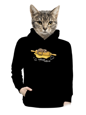 Miluju válení dámská mikina klokanka Black