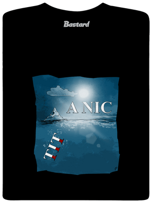 Tit a nic dětské tričko Black