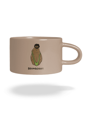 Bramborat hrnek makronka Brown Macaron