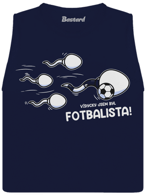 Vždycky jsem byl... dámské tílko volné Navy