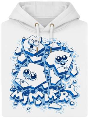 Ledové mimikry unisex mikina premium Snowwhite