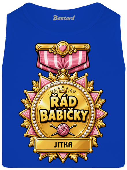 Řád babičky pánské tílko Royal Blue