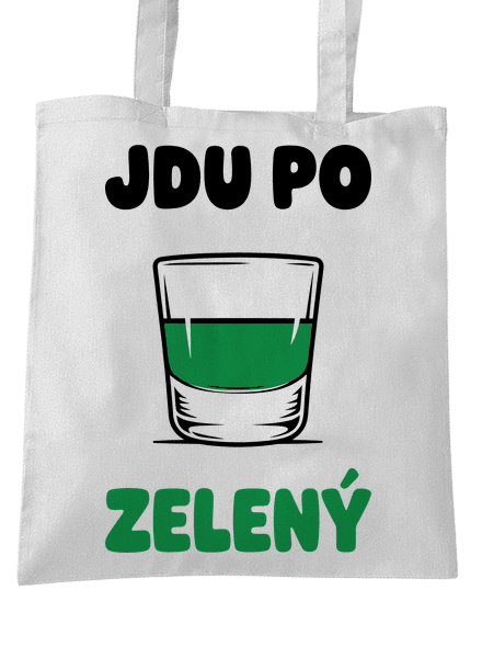 Jdu po zelený taška White