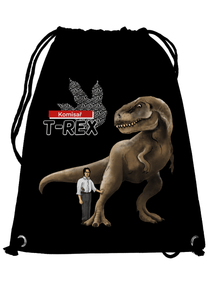 Komisař T-Rex vak Black
