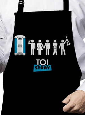 Toi Story zástěra Black