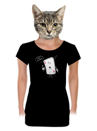 dámské tričko s lemem