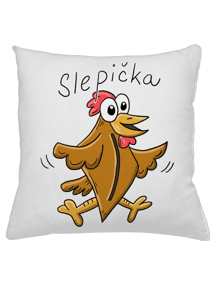 Slepička polštář White