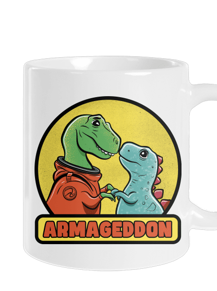 Armageddon klasický hrnek White