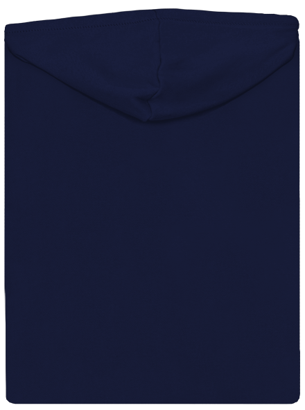 Bez potisku pánská mikina na zip Navy