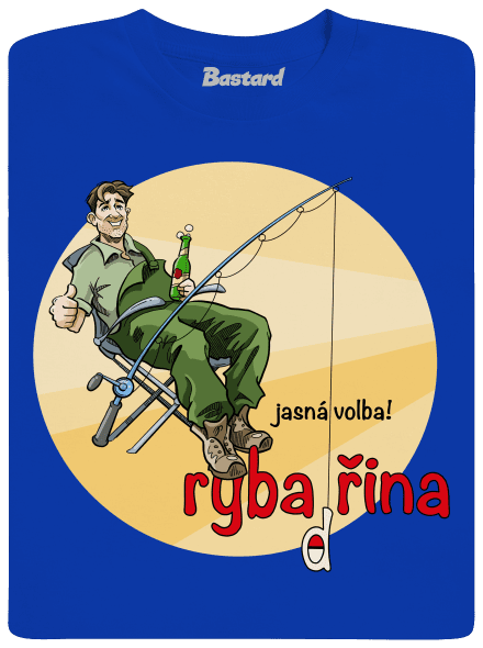 Rybadřina pánské dlouhý rukáv Royal Blue