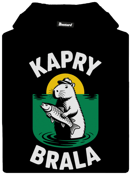 Kapry brala dětská mikina klokanka Black