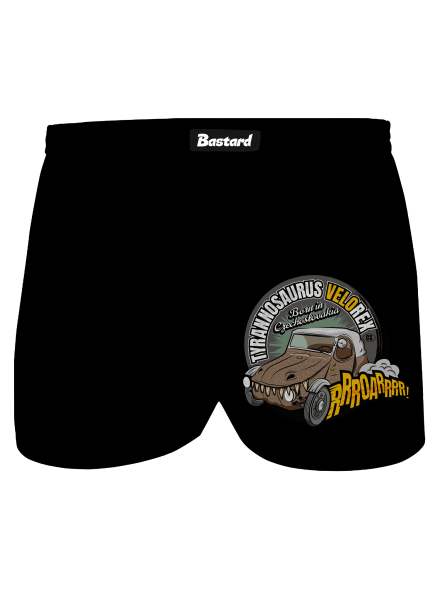Tyrannosaurus Velorex pánské trenky Black