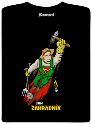 Zahradník pánské tričko Black