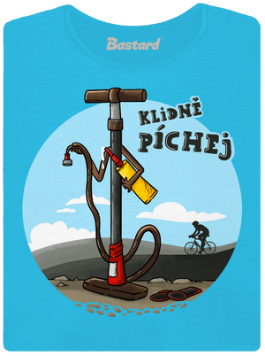 Klidně píchej dámské tričko Blue Atol