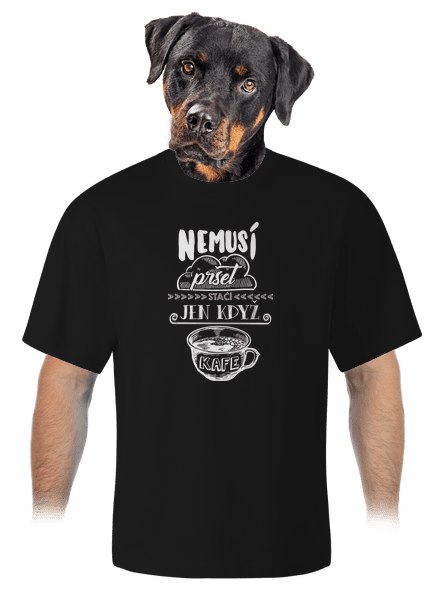 Milovník kávy unisex tričko oversized Black