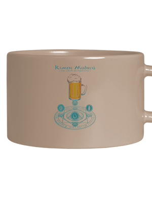 Kámen Mudrců hrnek makronka Brown Macaron