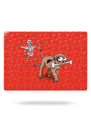 Kostlivec puzzle White