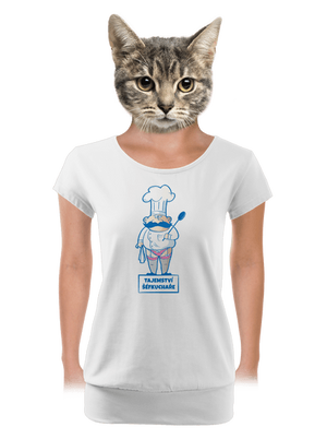 dámské tričko s lemem