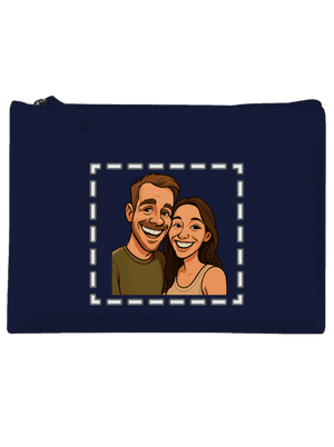 Karikatura z vlastní fotky taštička French Navy