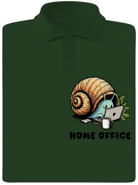 Šnekův home office pánská polokošile Bottle Green Mal