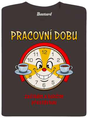Pracovní doba pánské dlouhý rukáv Bear Brown