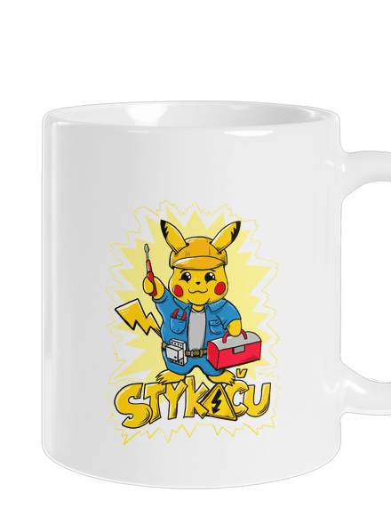 Stykaču klasický hrnek White