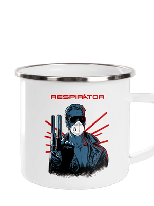 Respirátor plecháček White