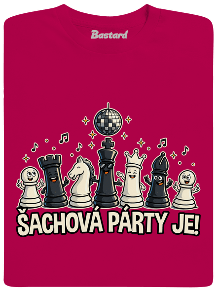 Šachová párty je pánské tričko Sorbet