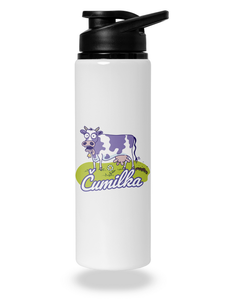 Čumilka lahev na vodu White