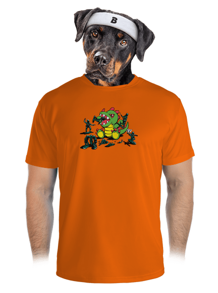 Hračky pánské sportovní tričko Neon Orange