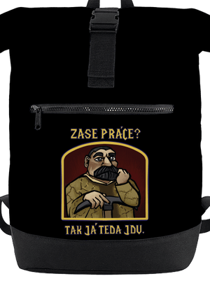 Zase práce? batoh Black