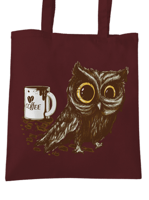 Sova na kofeinu taška Chocolate