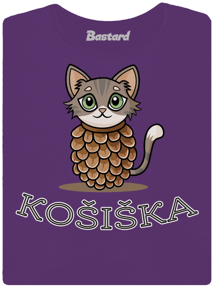 Košiška dámské tričko premium Purple