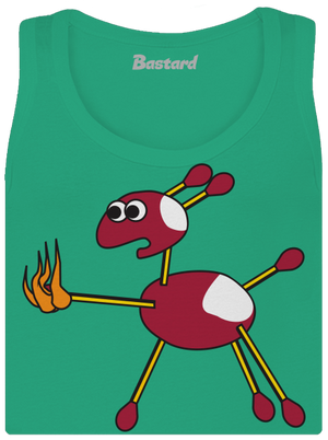 Kaštany dámské tílko klasické Mint Mal