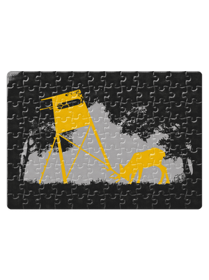 Lesní harmonie puzzle White